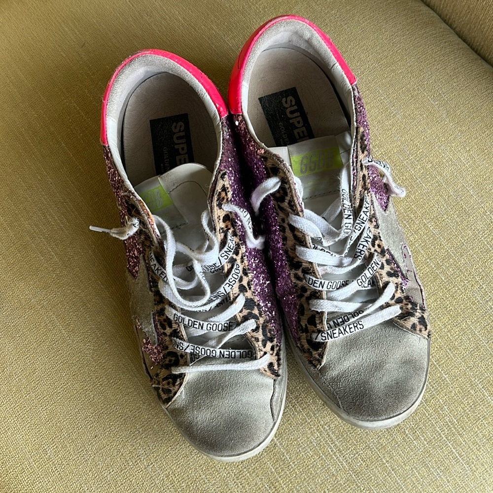 Sparkle golden goose women’s shoes 40